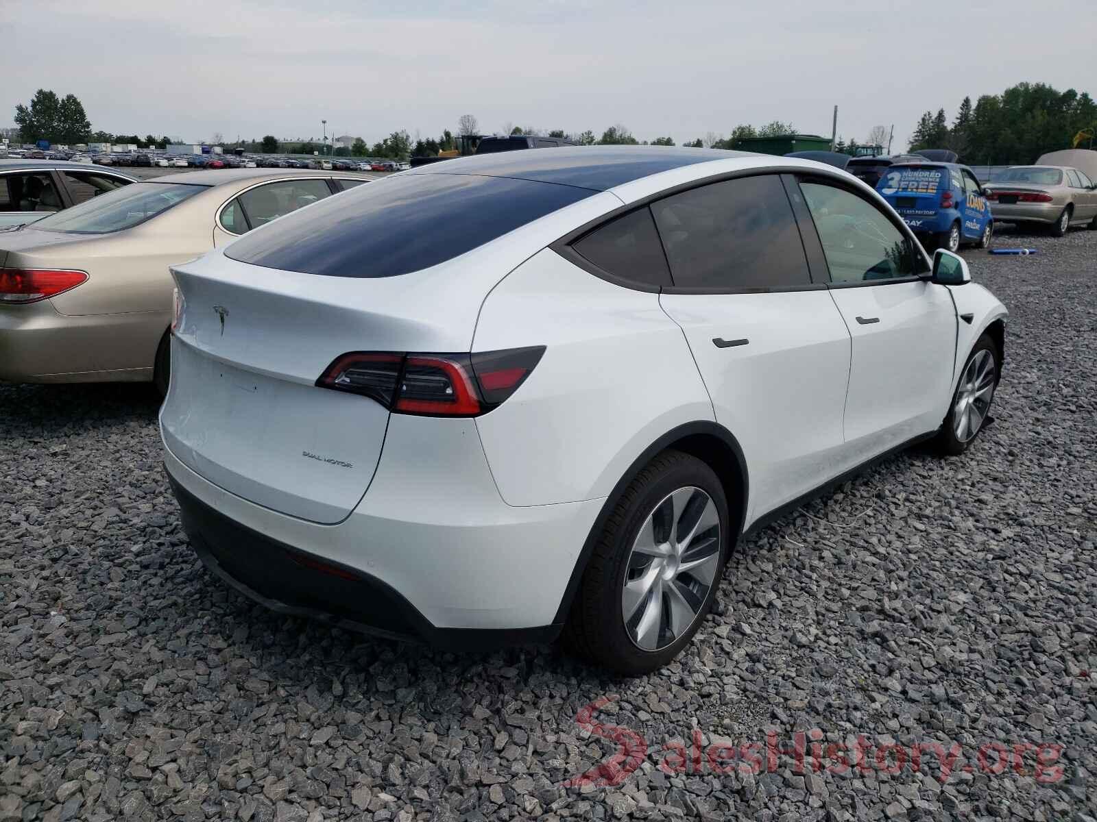 5YJYGDEE9MF184890 2021 TESLA MODEL Y