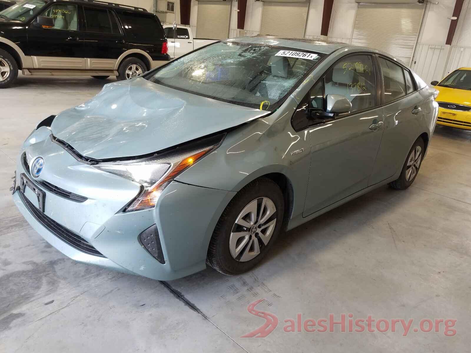 JTDKARFU4H3032447 2017 TOYOTA PRIUS