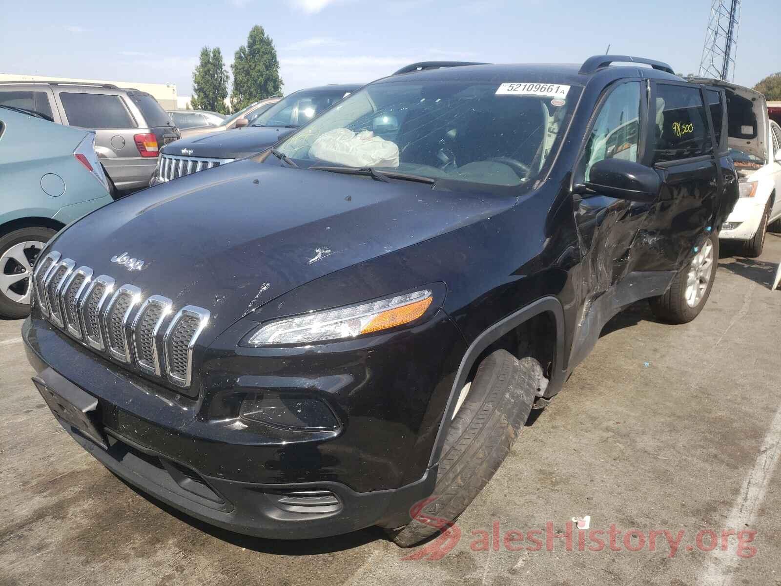 1C4PJLAB2HW663124 2017 JEEP CHEROKEE