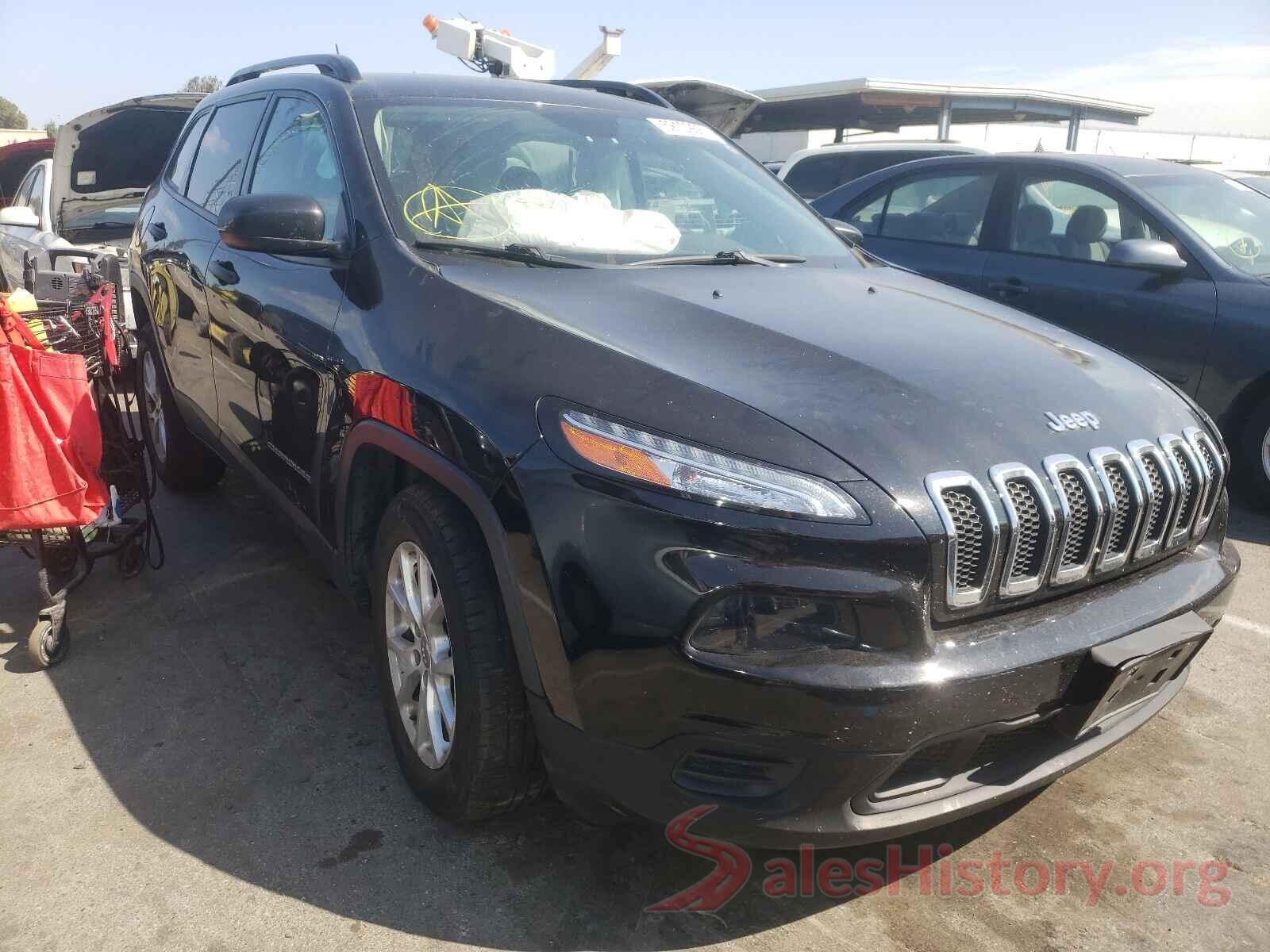 1C4PJLAB2HW663124 2017 JEEP CHEROKEE