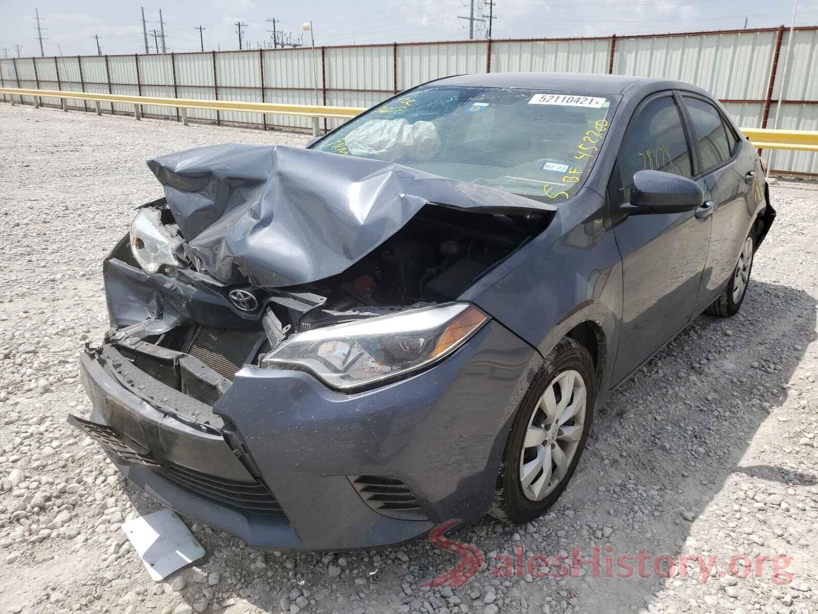 5YFBURHE2GP452260 2016 TOYOTA COROLLA