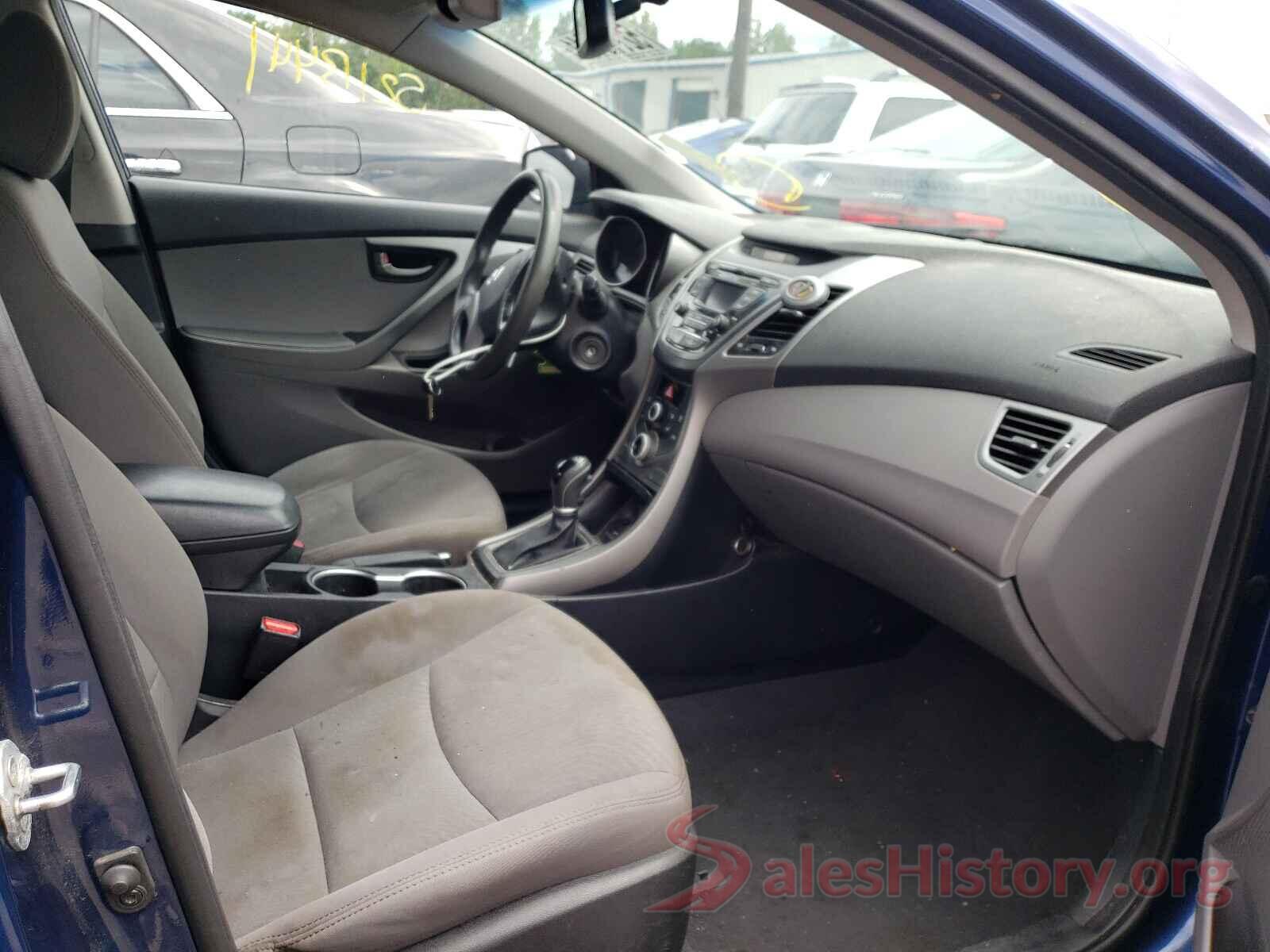 5NPDH4AE4GH685225 2016 HYUNDAI ELANTRA