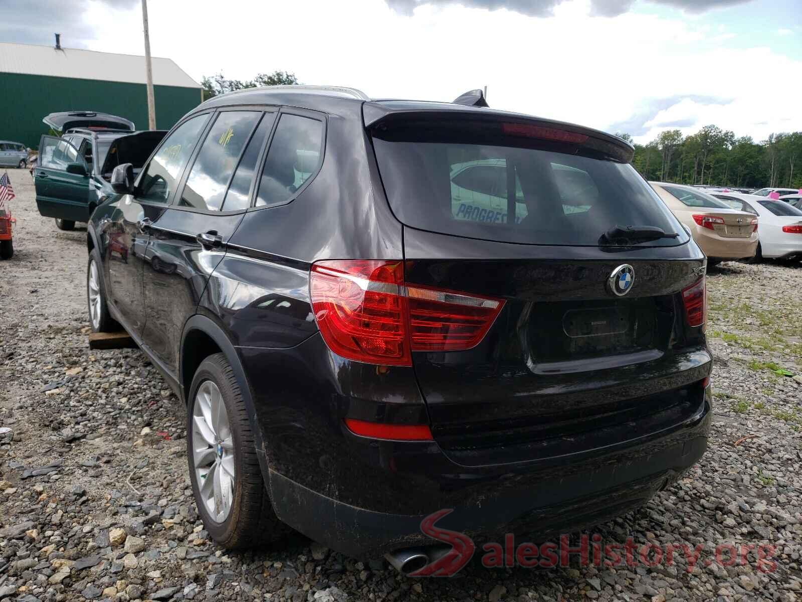 5UXWX9C53G0D75801 2016 BMW X3