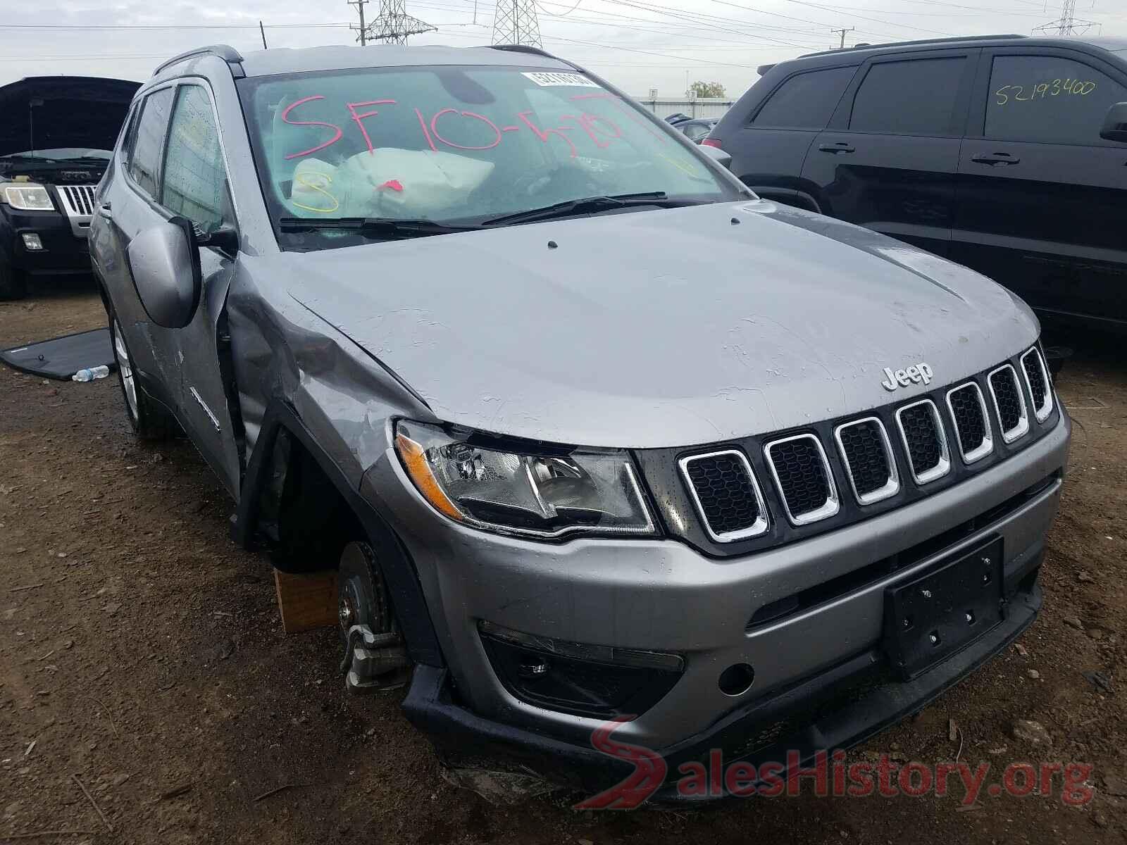 3C4NJCBB0JT503292 2018 JEEP COMPASS