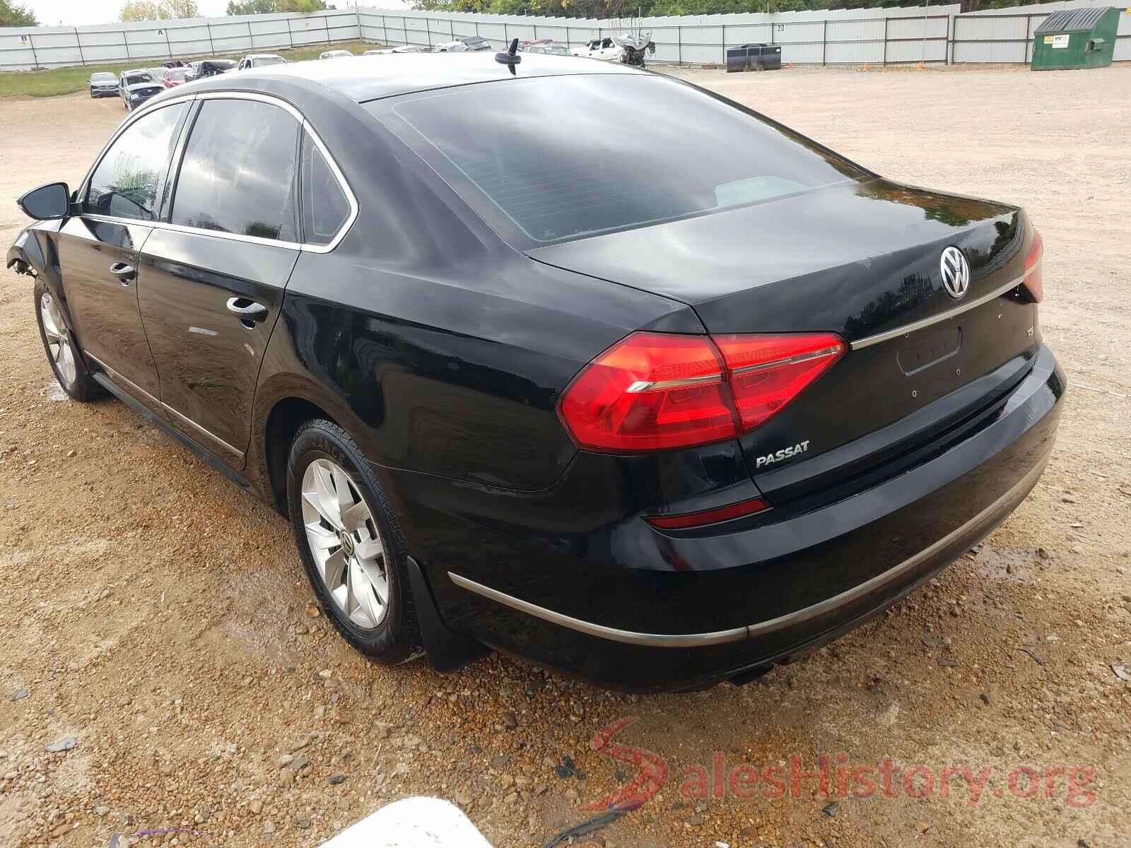 1VWAS7A33GC036707 2016 VOLKSWAGEN PASSAT