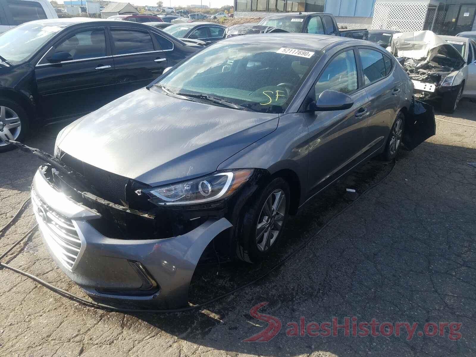 5NPD84LF9JH319192 2018 HYUNDAI ELANTRA