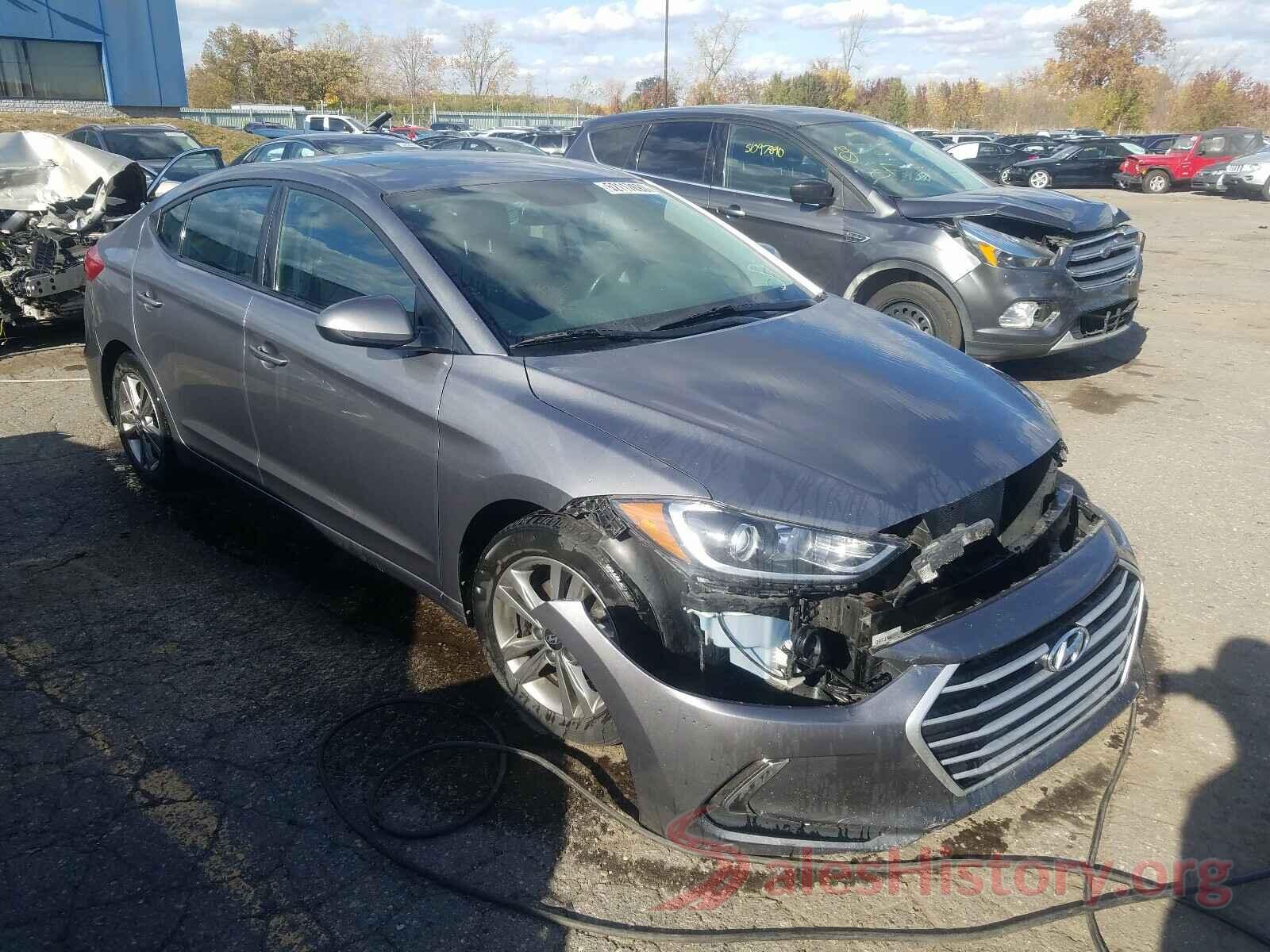 5NPD84LF9JH319192 2018 HYUNDAI ELANTRA