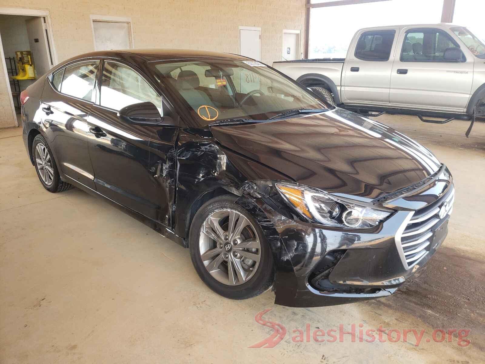 5NPD84LF7JH257551 2018 HYUNDAI ELANTRA