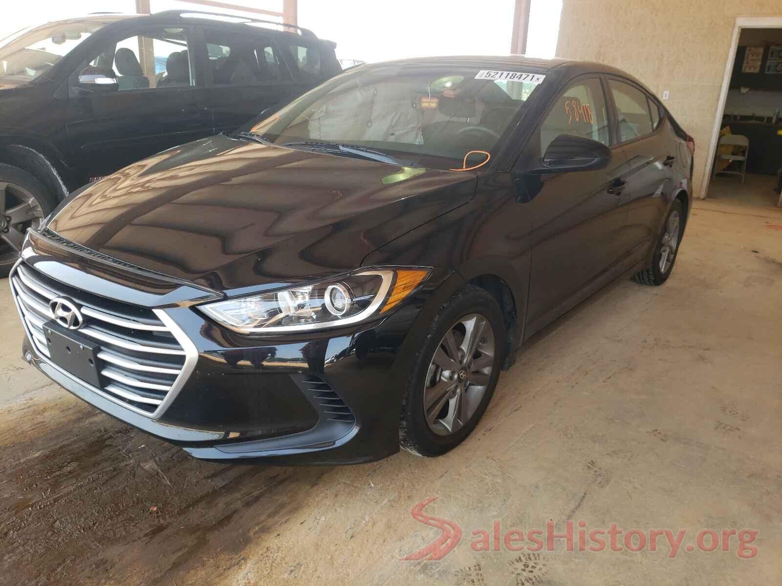 5NPD84LF7JH257551 2018 HYUNDAI ELANTRA