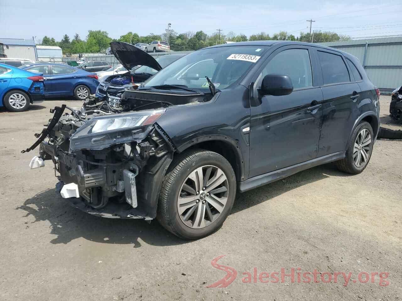 JA4APUAU0MU007970 2021 MITSUBISHI OUTLANDER