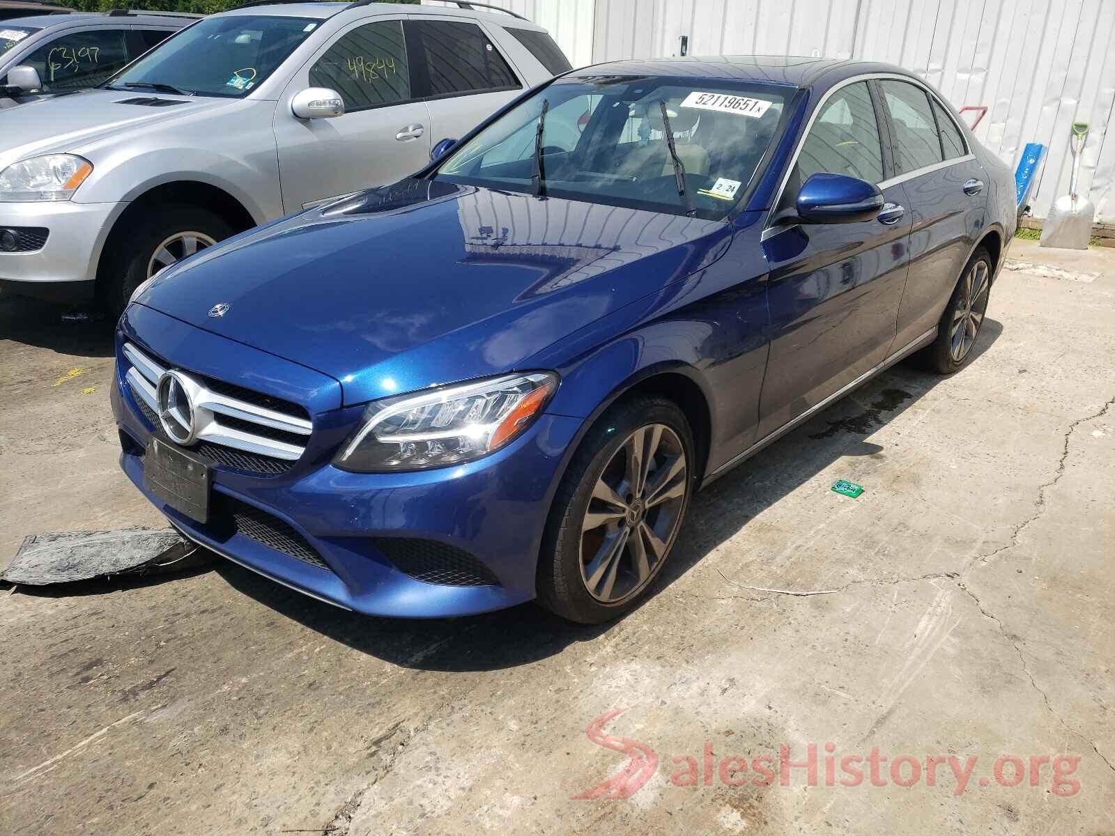 55SWF8EB9KU290467 2019 MERCEDES-BENZ C-CLASS