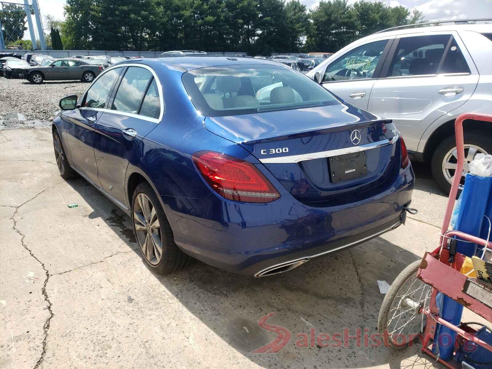 55SWF8EB9KU290467 2019 MERCEDES-BENZ C-CLASS