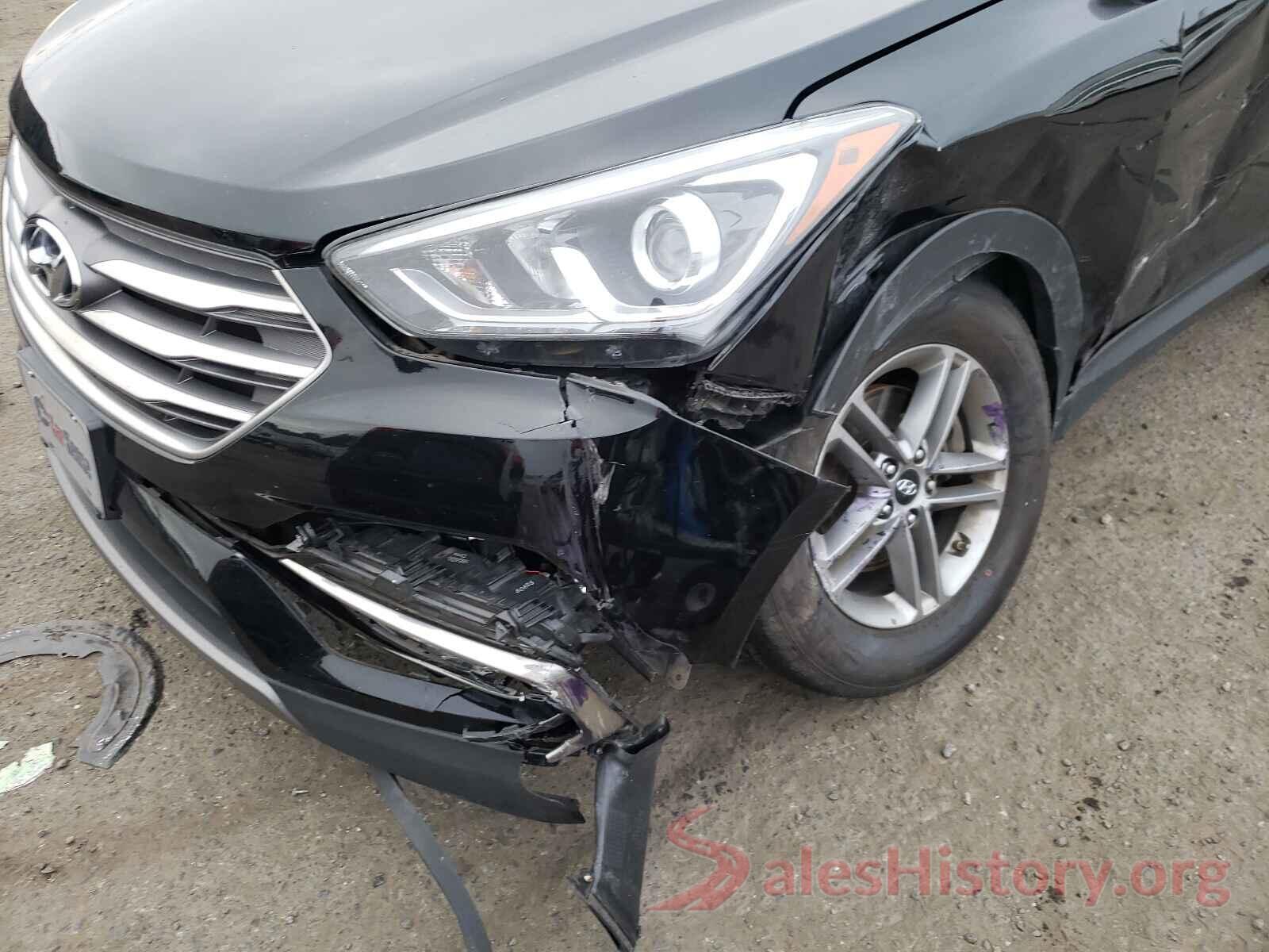 5NMZUDLB3HH009299 2017 HYUNDAI SANTA FE