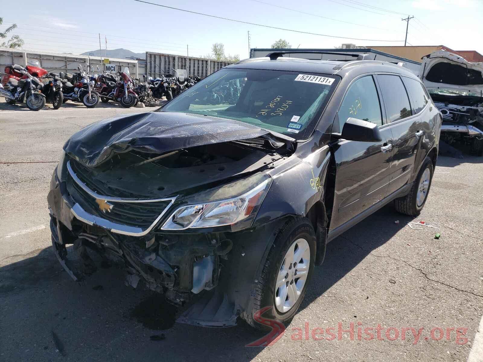 1GNKRFED2HJ237731 2017 CHEVROLET TRAVERSE