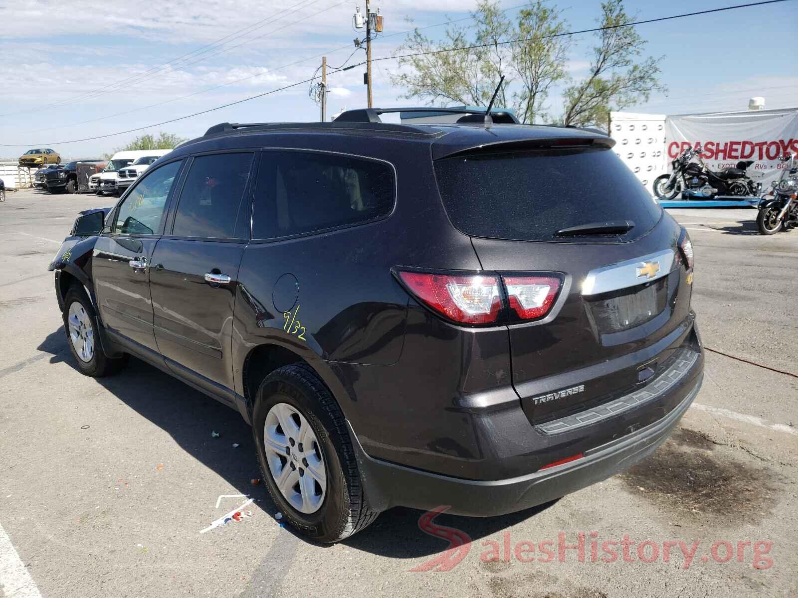 1GNKRFED2HJ237731 2017 CHEVROLET TRAVERSE