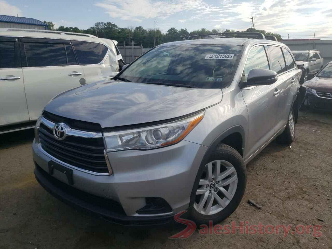 5TDBKRFH8GS355493 2016 TOYOTA HIGHLANDER