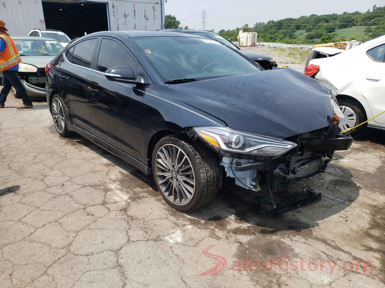 KMHD04LB0JU504348 2018 HYUNDAI ELANTRA