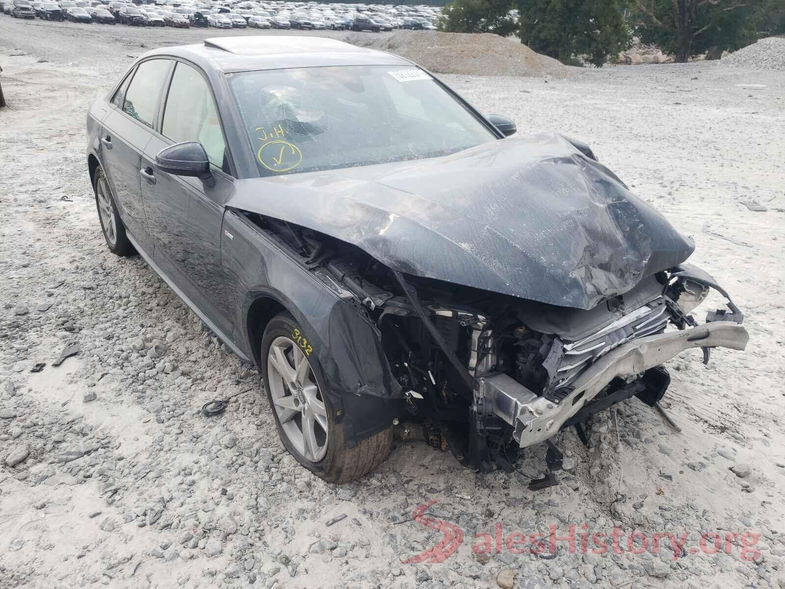 WAUDNAF45JA124471 2018 AUDI A4