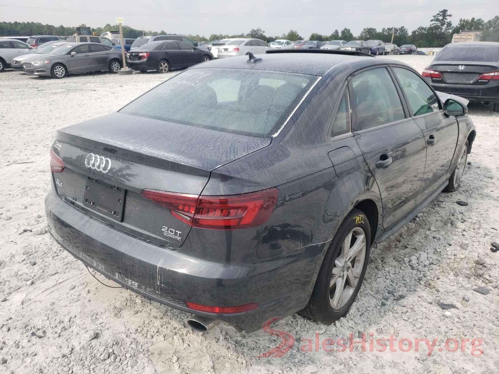 WAUDNAF45JA124471 2018 AUDI A4