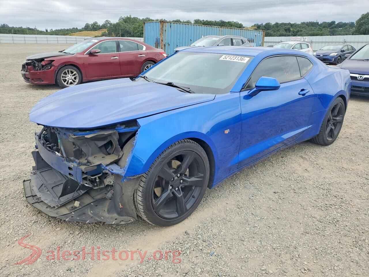 2018 CHEVROLET CAMARO VIN 1G1FB1RS6J0153281, auction photo