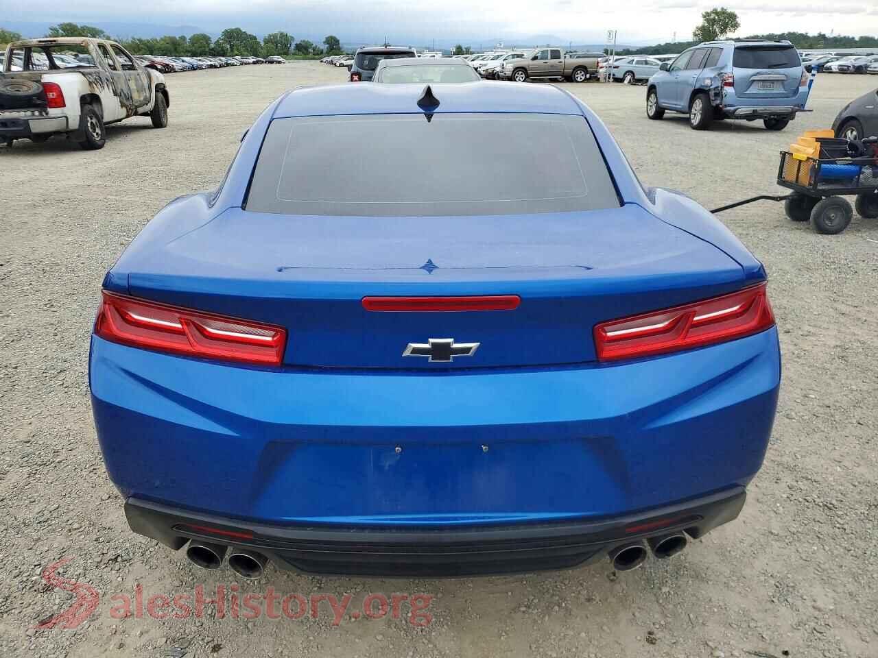 2018 CHEVROLET CAMARO VIN 1G1FB1RS6J0153281, left side view