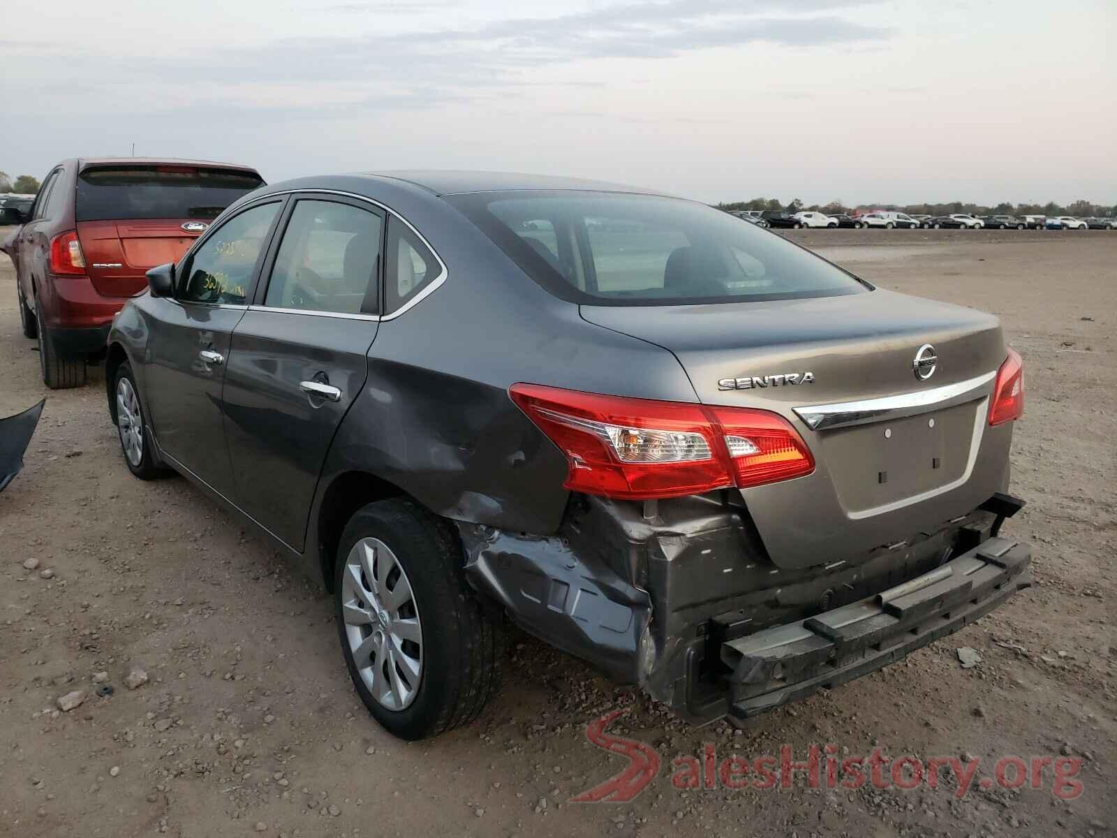 3N1AB7AP3HY273277 2017 NISSAN SENTRA