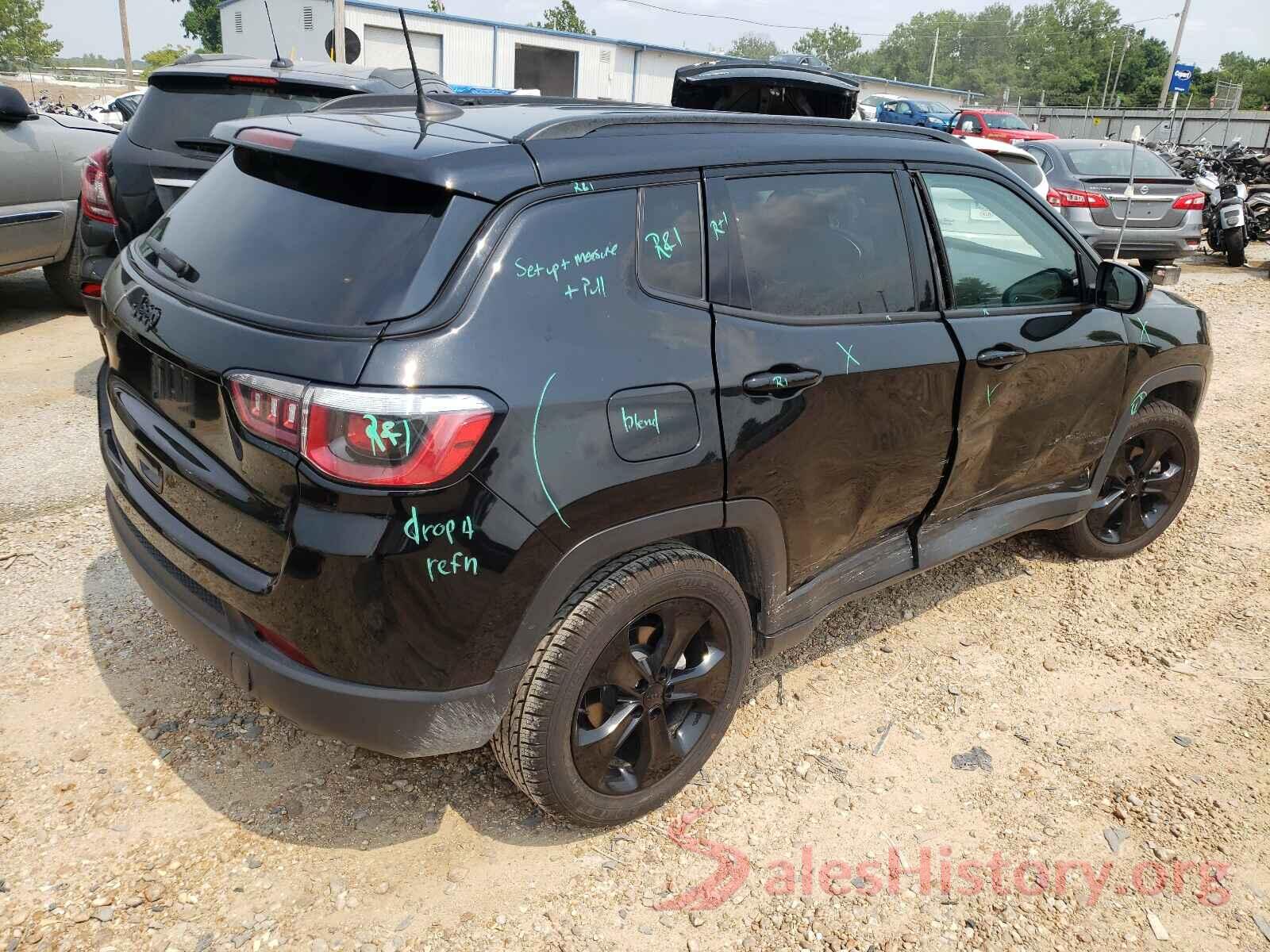 3C4NJCBB8KT614805 2019 JEEP COMPASS