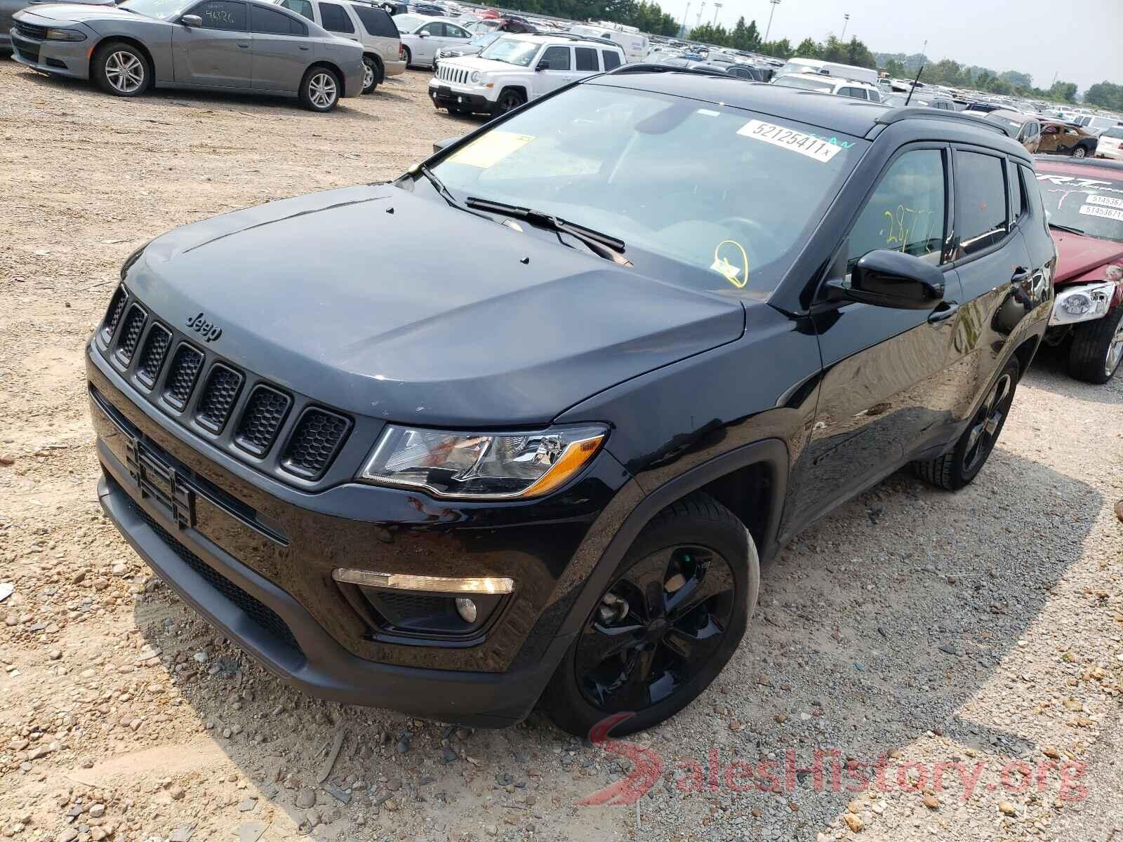 3C4NJCBB8KT614805 2019 JEEP COMPASS