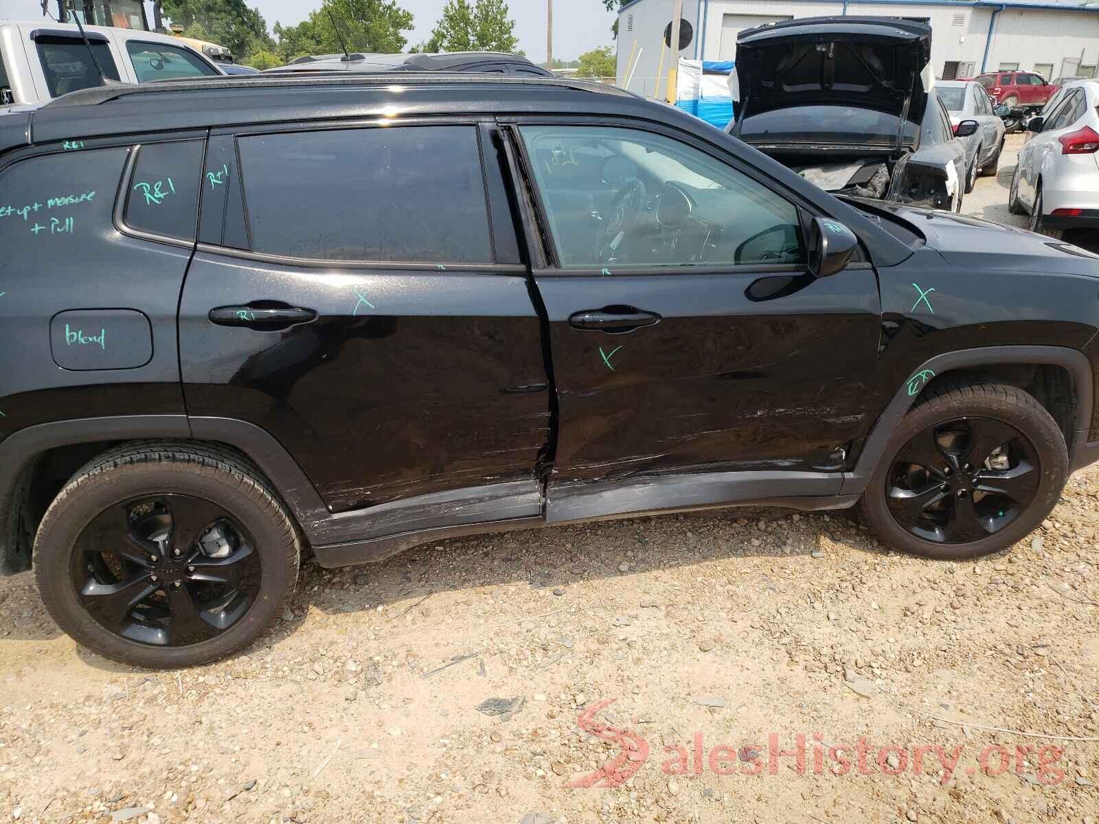 3C4NJCBB8KT614805 2019 JEEP COMPASS