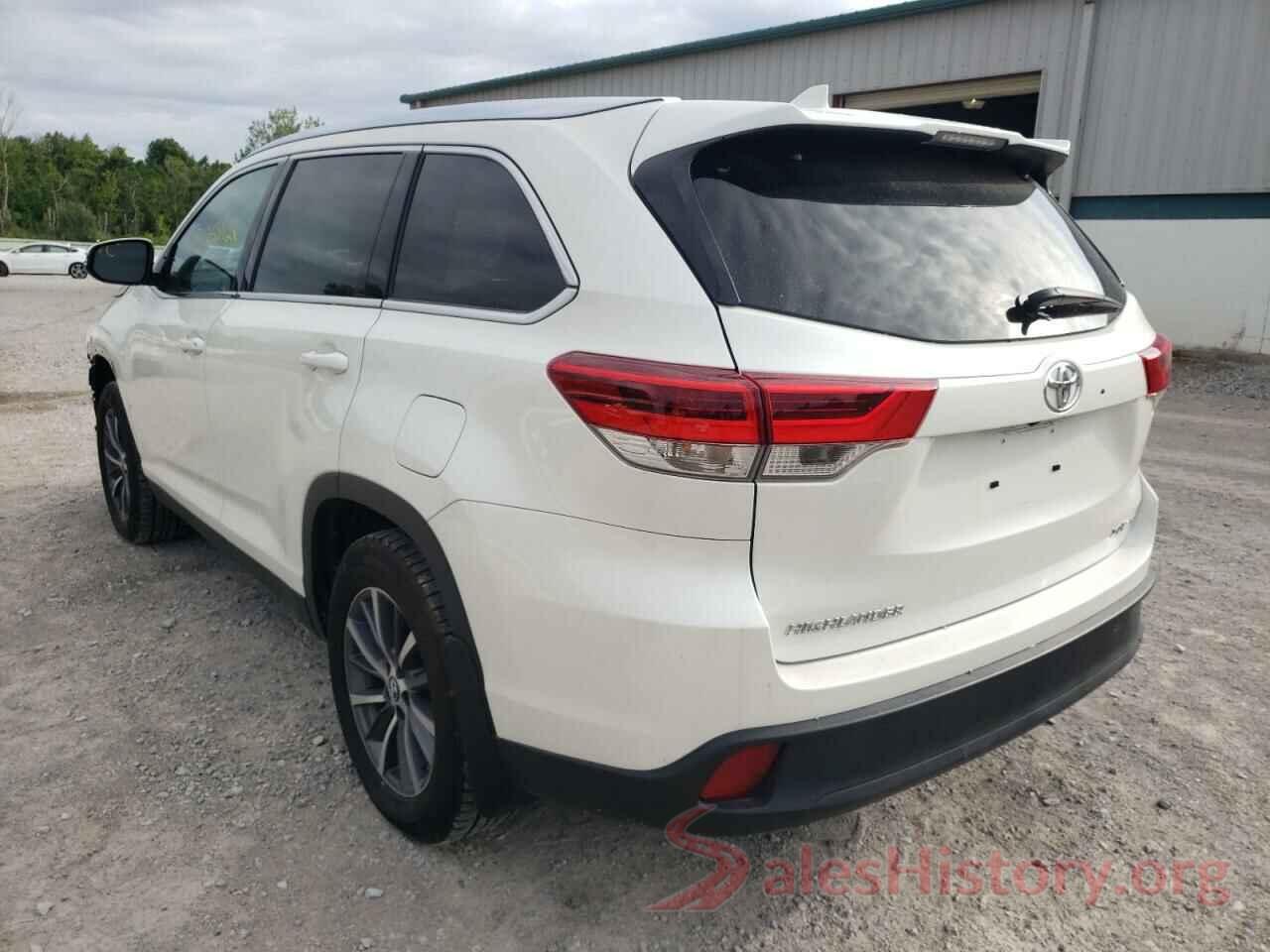 5TDJZRFH1KS616138 2019 TOYOTA HIGHLANDER