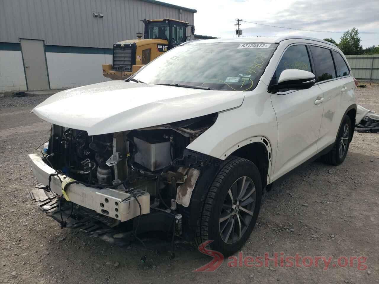 5TDJZRFH1KS616138 2019 TOYOTA HIGHLANDER