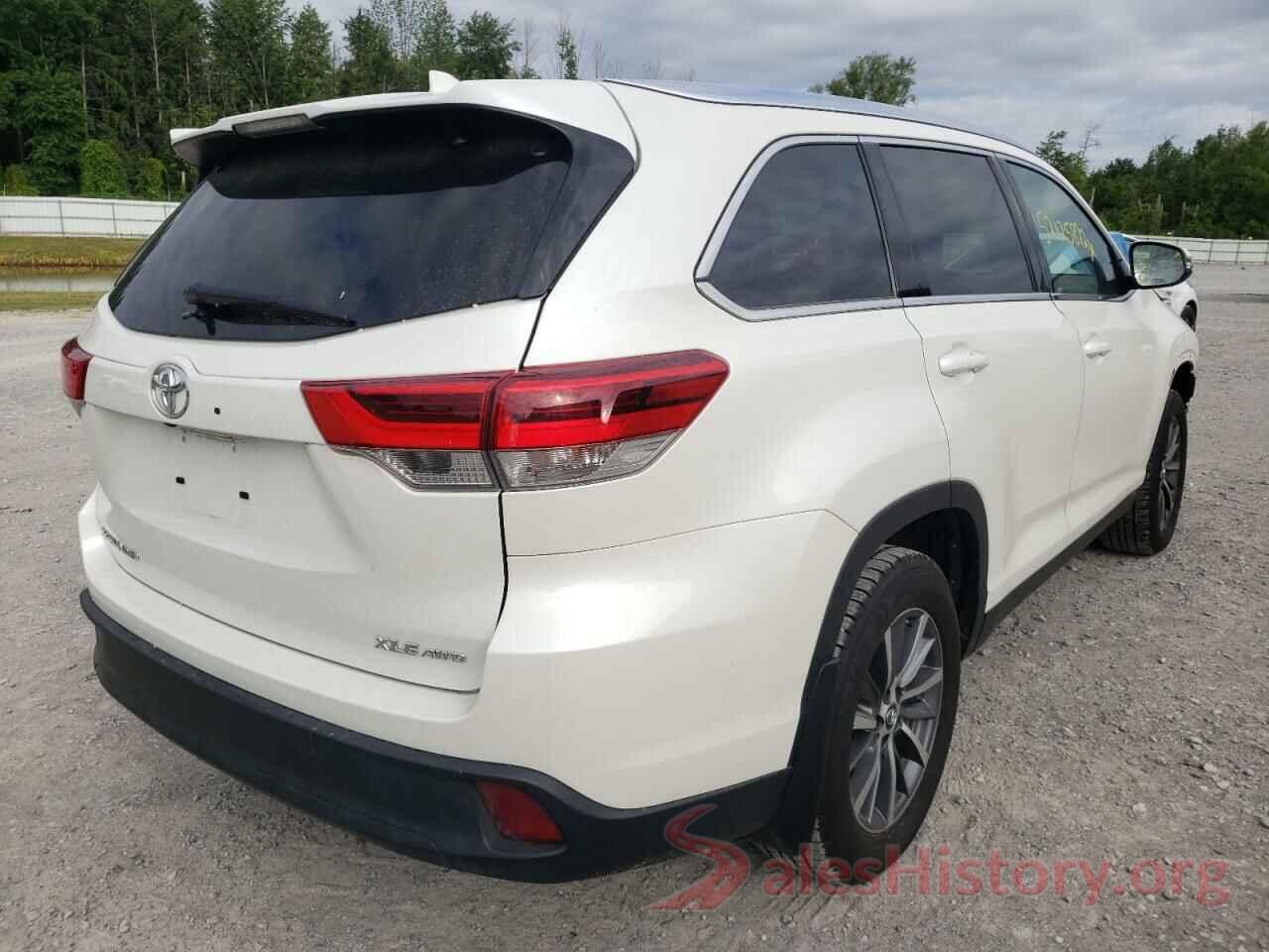 5TDJZRFH1KS616138 2019 TOYOTA HIGHLANDER