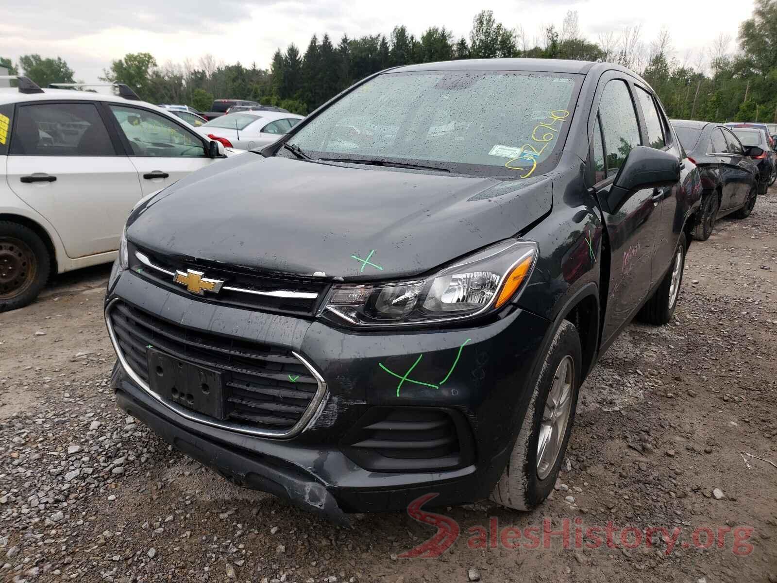 3GNCJNSB2KL151652 2019 CHEVROLET TRAX