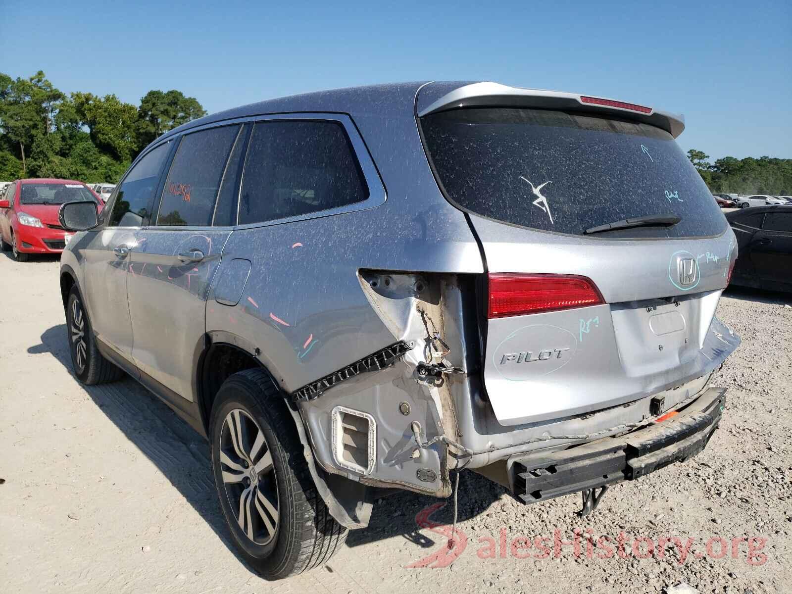 5FNYF6H64GB091749 2016 HONDA PILOT