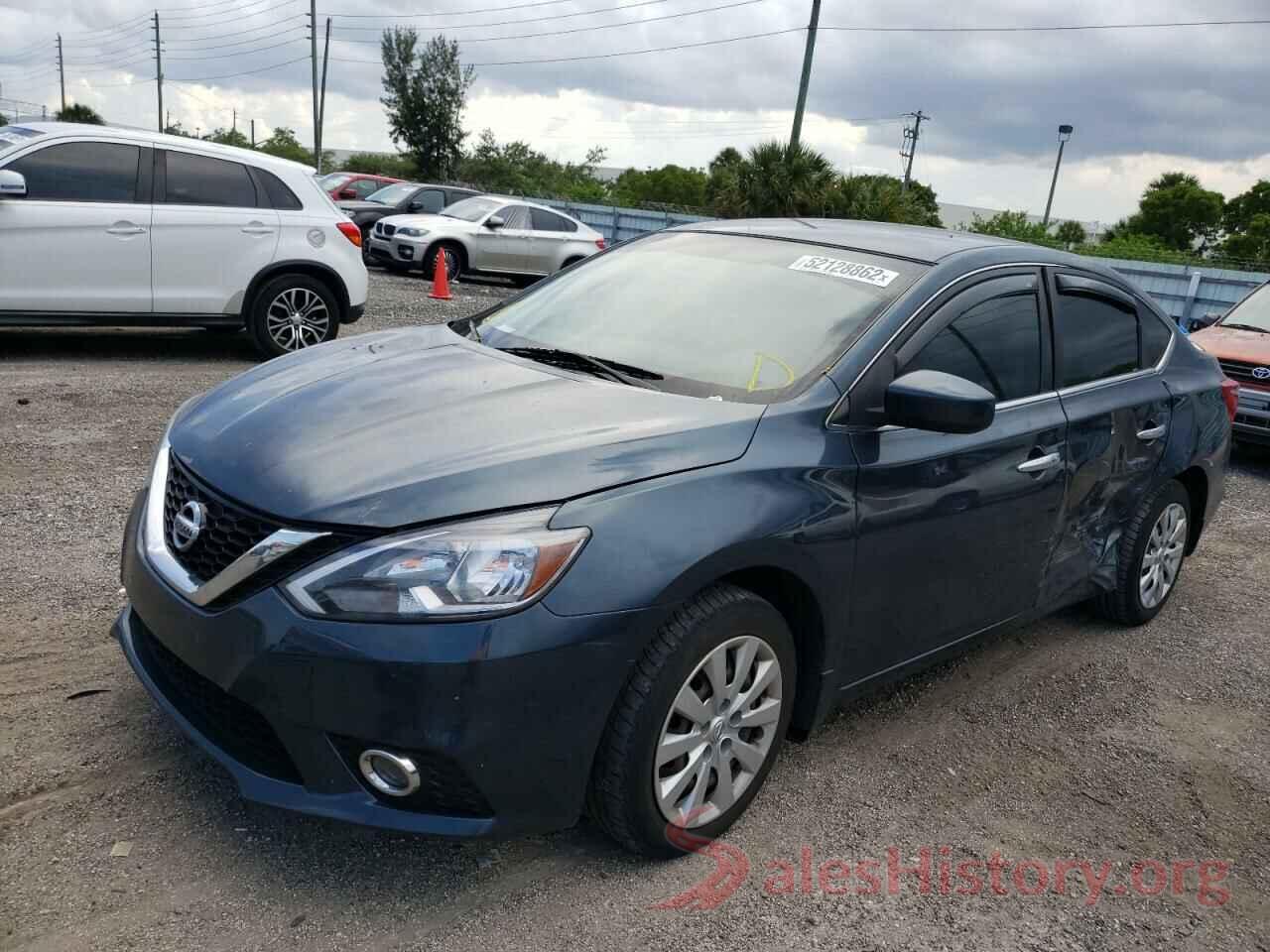 3N1AB7AP3HL641387 2017 NISSAN SENTRA