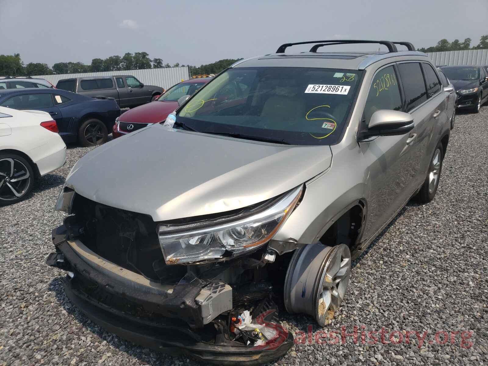 5TDYKRFHXGS181520 2016 TOYOTA HIGHLANDER