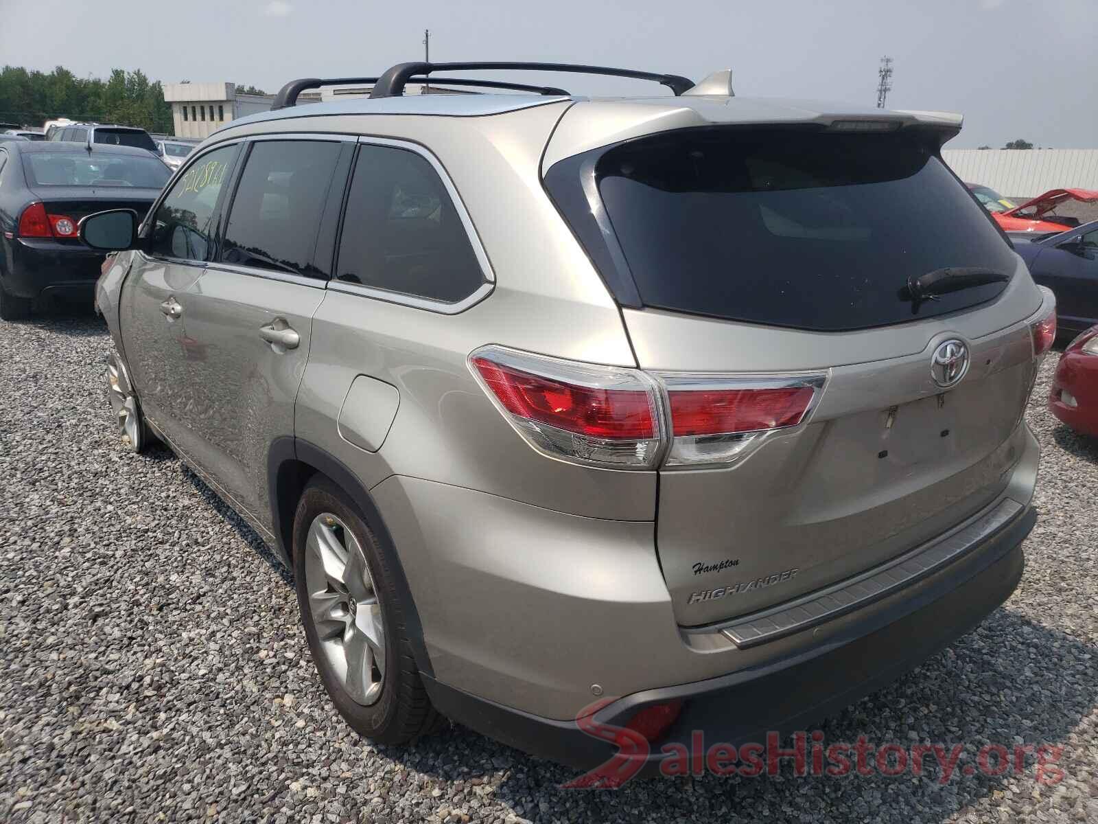 5TDYKRFHXGS181520 2016 TOYOTA HIGHLANDER