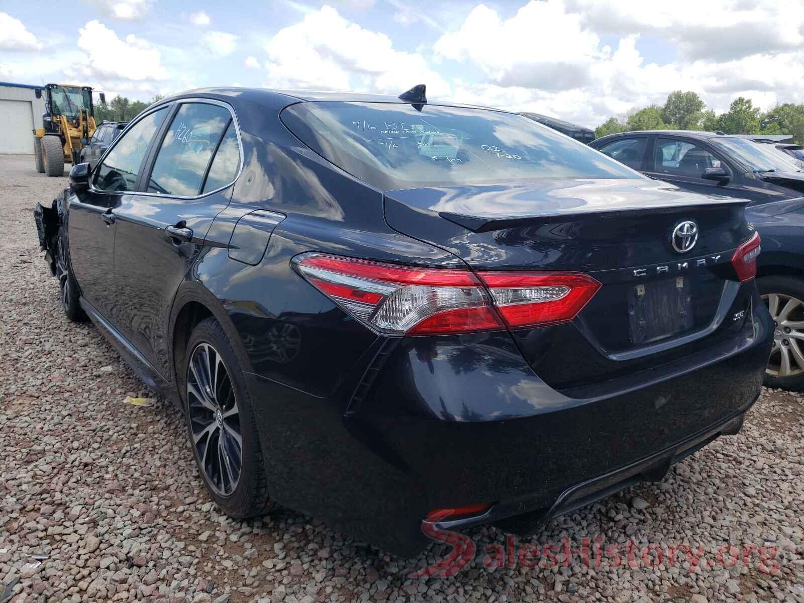 4T1B11HK7KU205372 2019 TOYOTA CAMRY