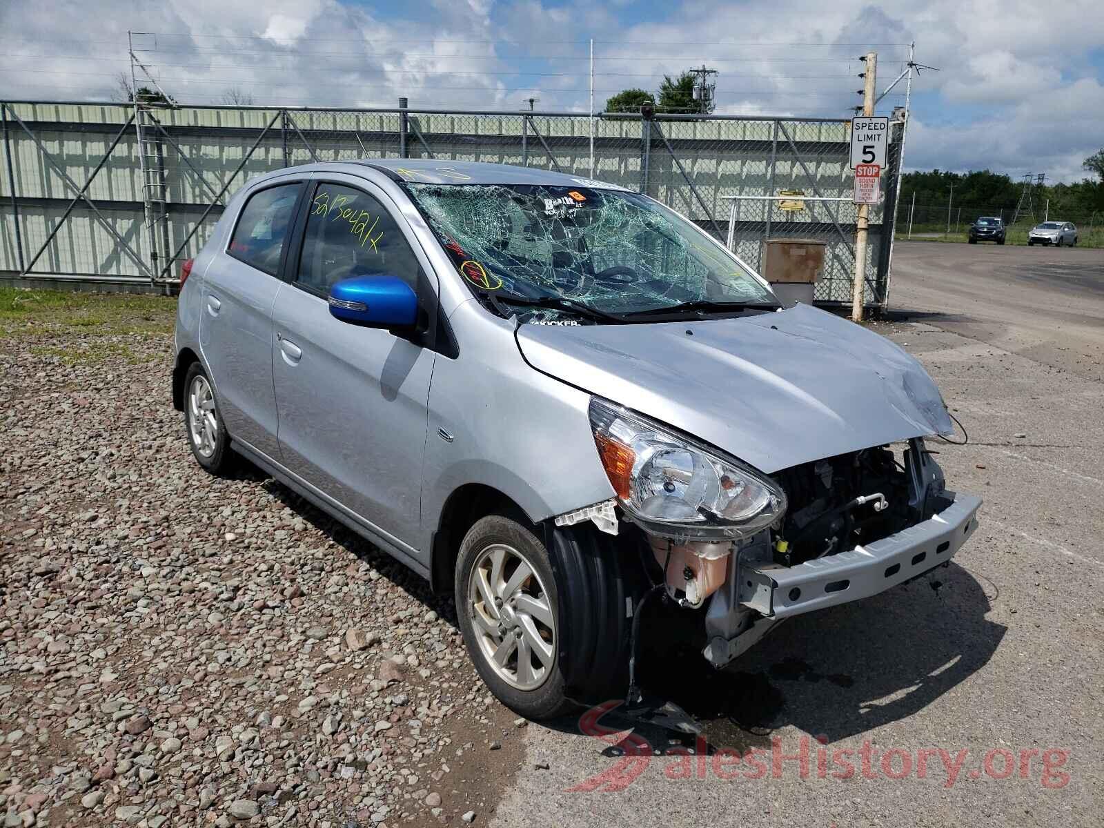 ML32A4HJ0KH010397 2019 MITSUBISHI MIRAGE