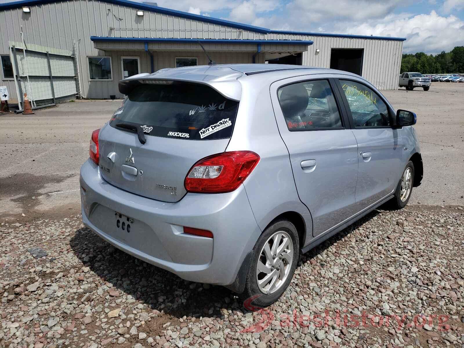 ML32A4HJ0KH010397 2019 MITSUBISHI MIRAGE