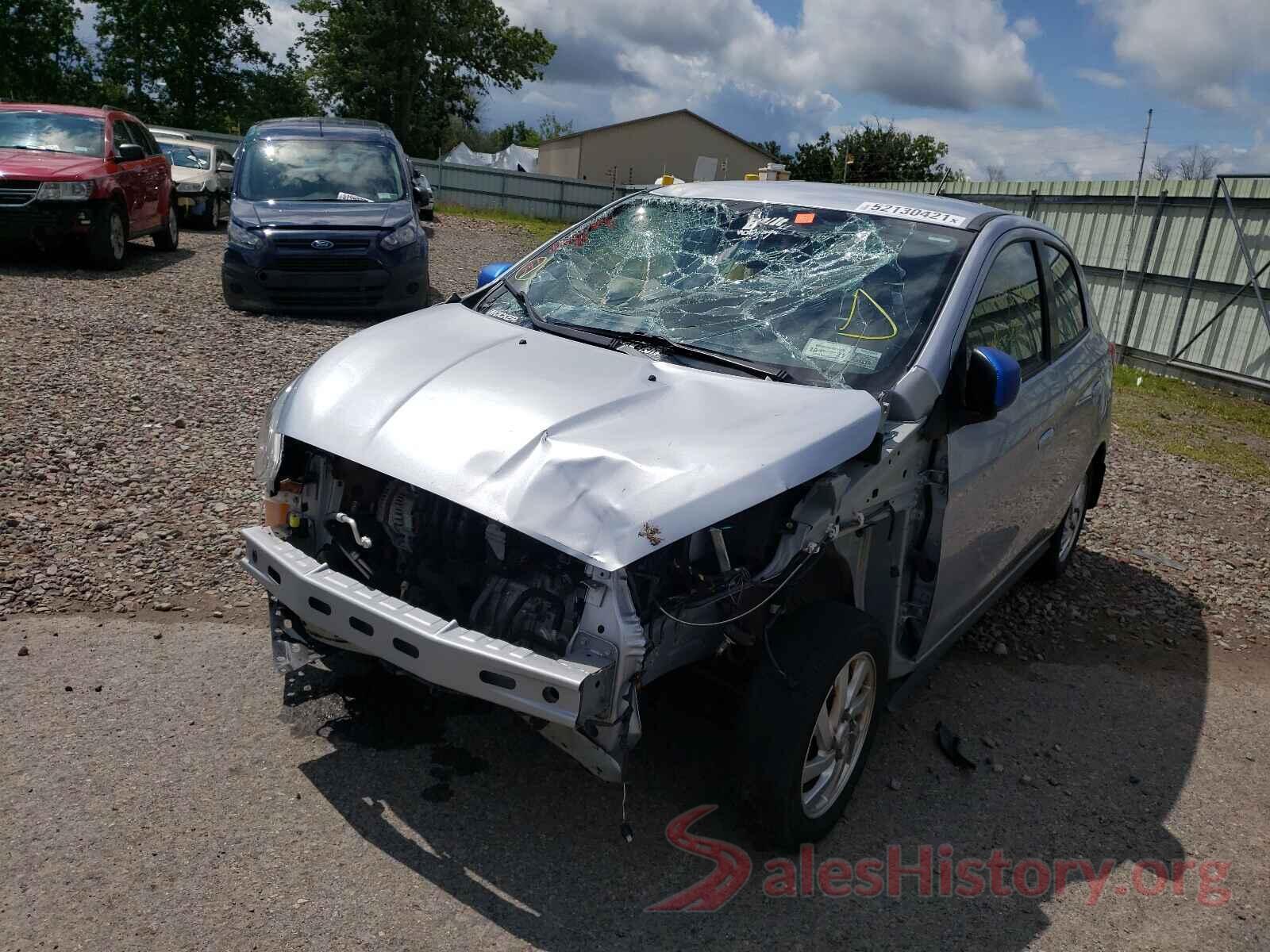 ML32A4HJ0KH010397 2019 MITSUBISHI MIRAGE