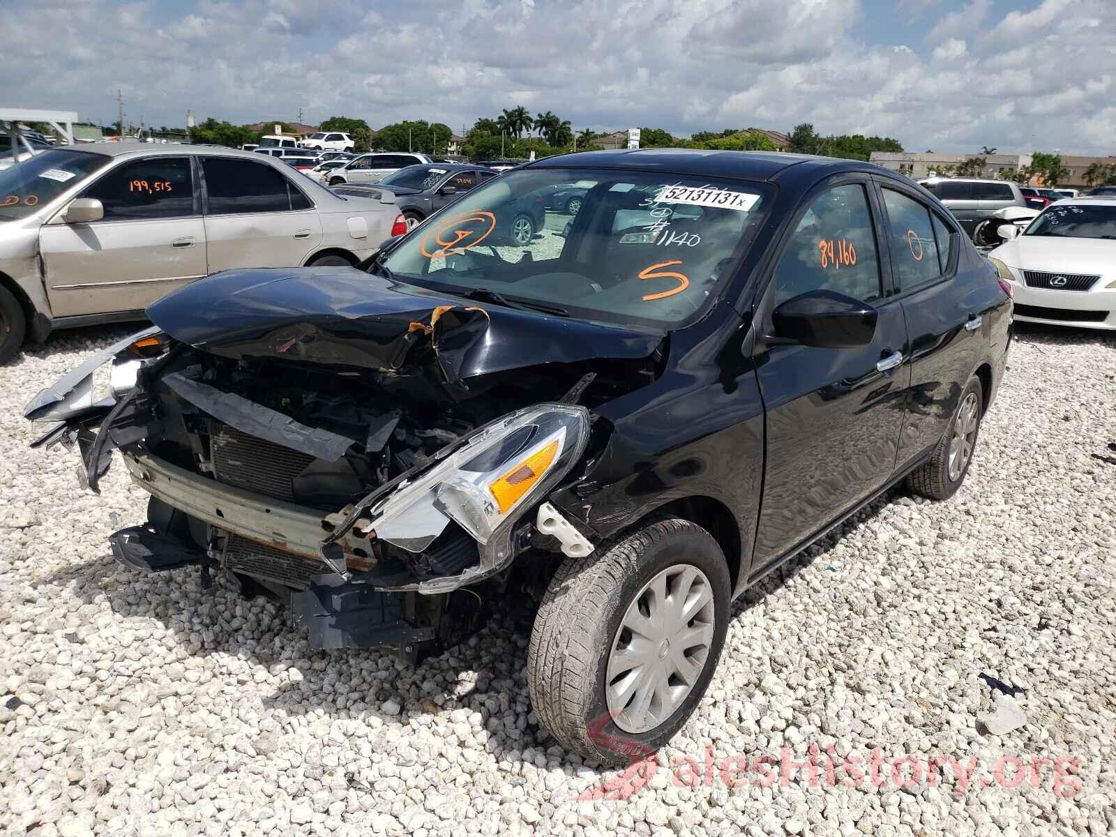 3N1CN7AP5HL841140 2017 NISSAN VERSA