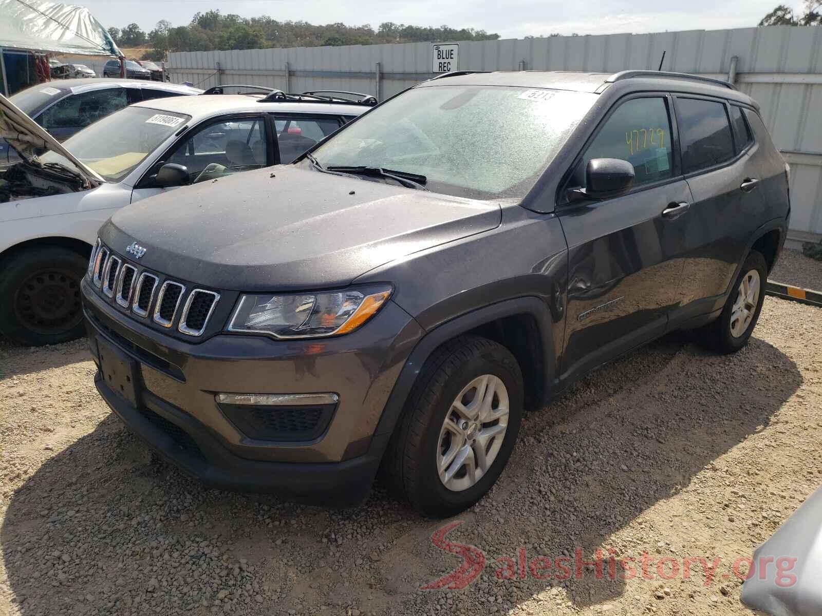 3C4NJDAB7JT418764 2018 JEEP COMPASS