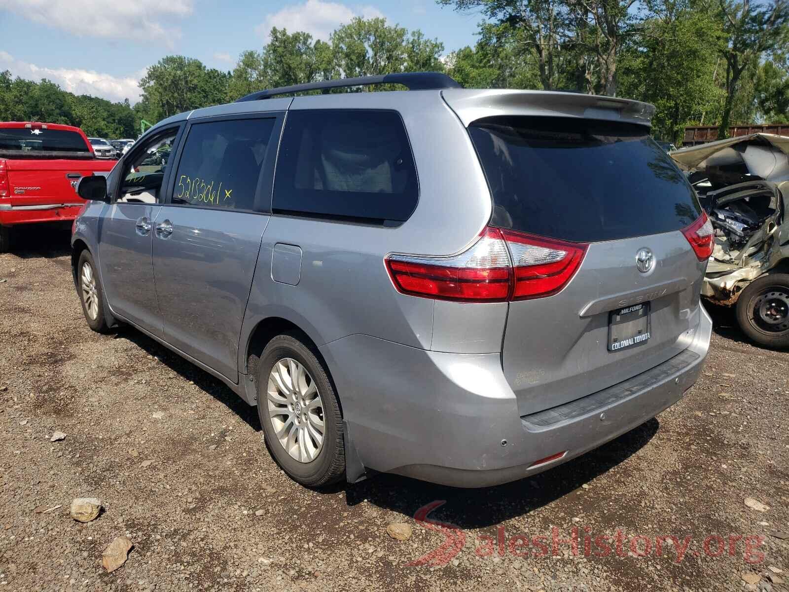 5TDYZ3DC7HS816551 2017 TOYOTA SIENNA