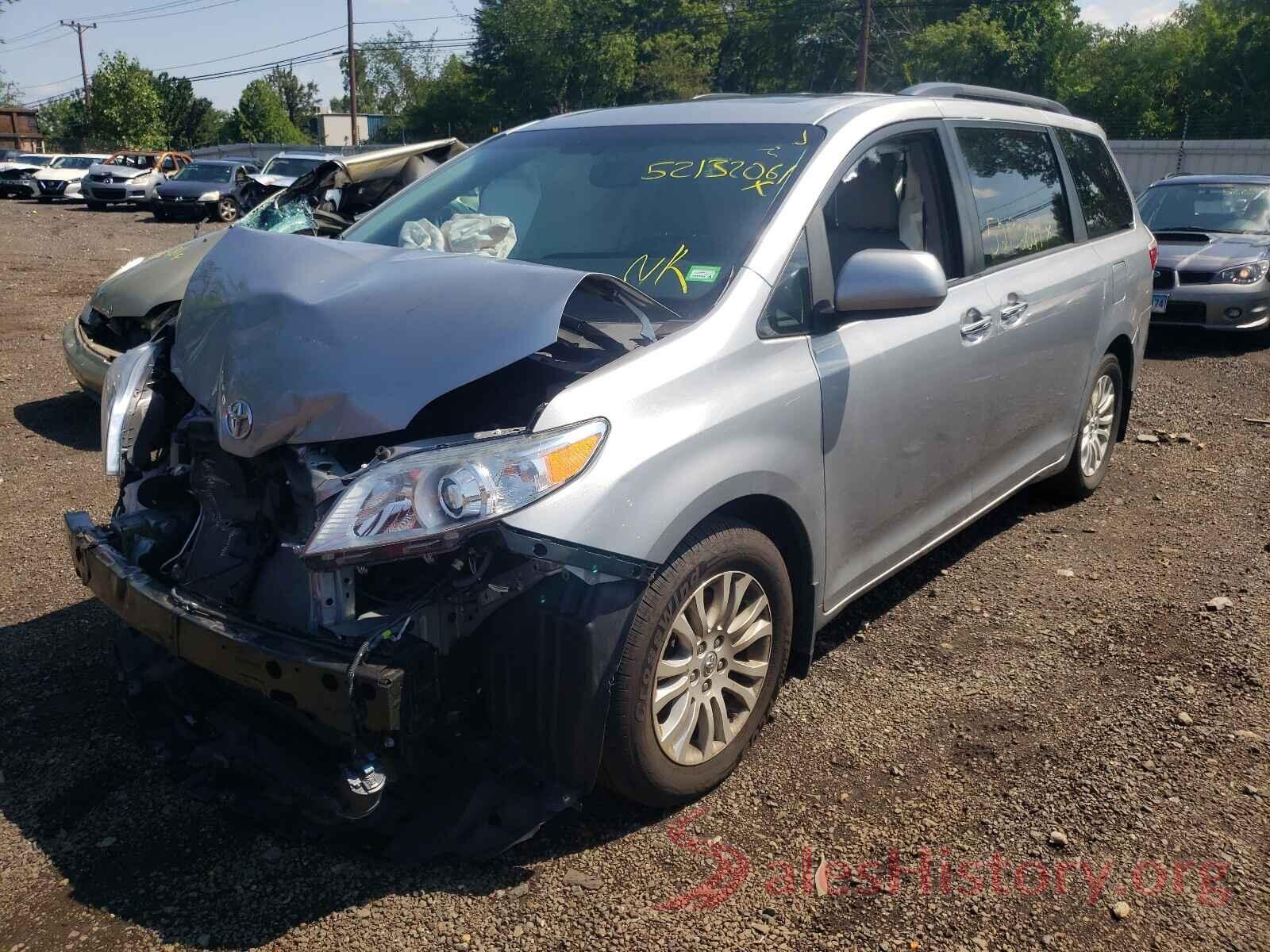 5TDYZ3DC7HS816551 2017 TOYOTA SIENNA