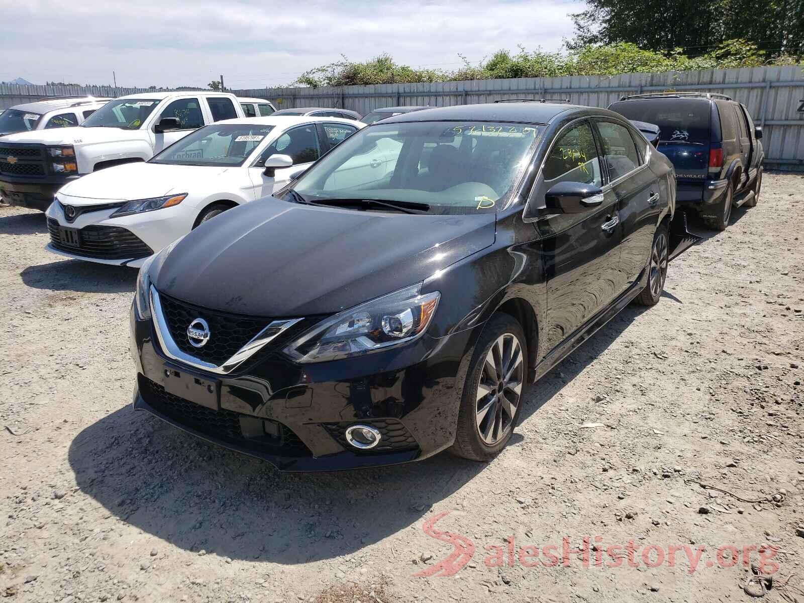 3N1AB7AP6KY373185 2019 NISSAN SENTRA