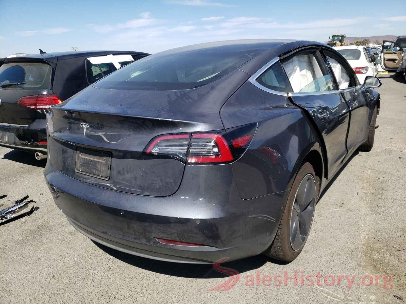 5YJ3E1EA7KF190325 2019 TESLA MODEL 3