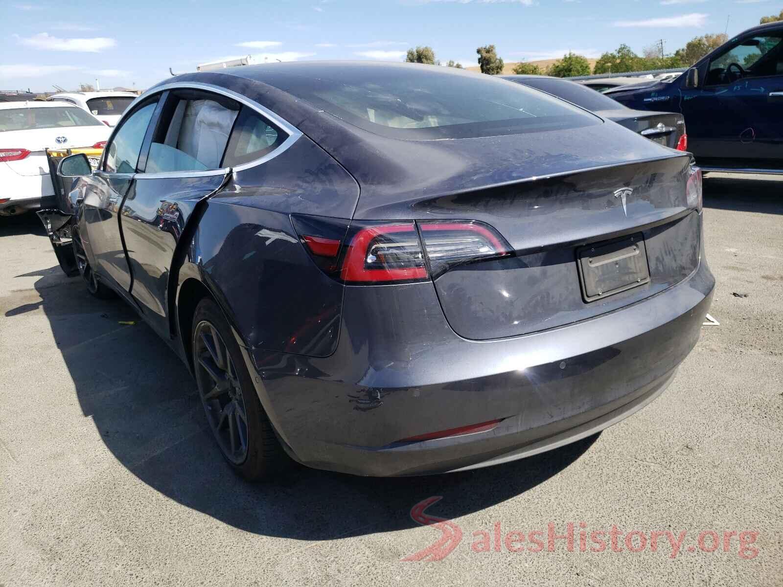 5YJ3E1EA7KF190325 2019 TESLA MODEL 3