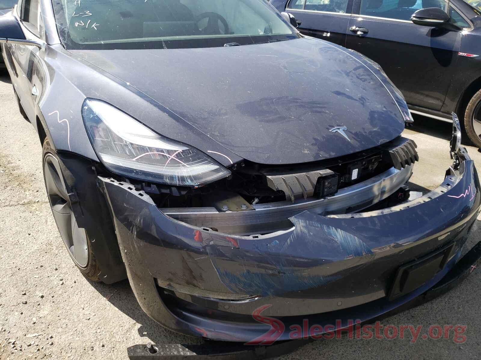 5YJ3E1EA7KF190325 2019 TESLA MODEL 3