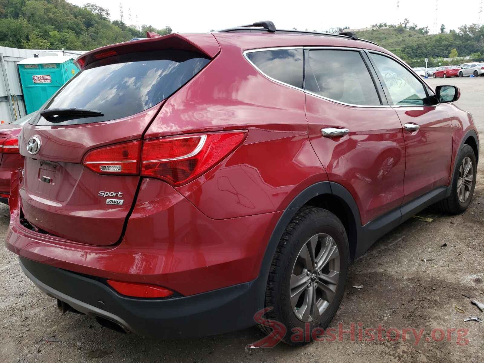 5XYZUDLB7GG370592 2016 HYUNDAI SANTA FE